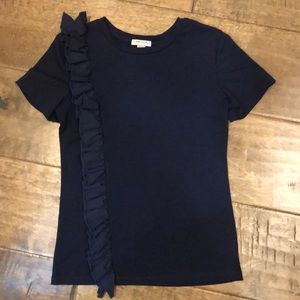 Girls Habitual ruffle shirt